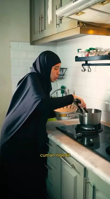 potret dapur istri Babe Cabita © Instagram