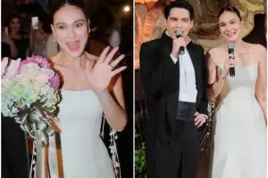 Pakai tali spaghetti, begini kisah dibalik pembuatan gaun Luna Maya yang dibuat hanya hitungan hari