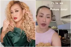 Kini jalani usaha jualan donat sambil aktif live TikTok, intip 7 potret dapur sederhana Pinkan Mambo