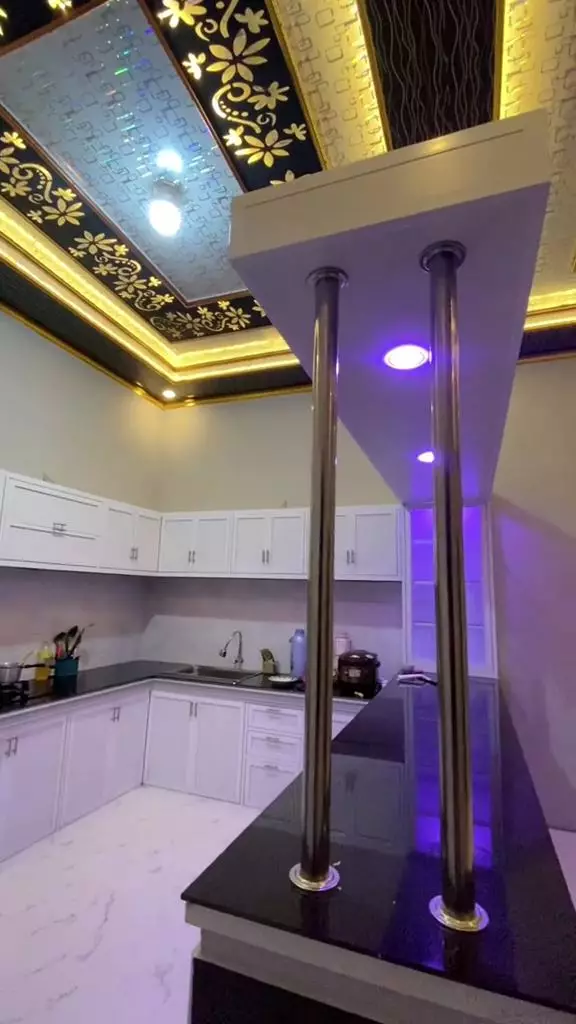 dapur milik pedangdut jadi petani © TikTok