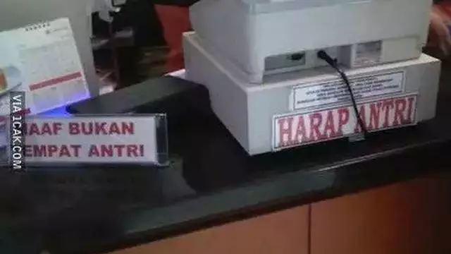 potret kocak kasir © berbagai sumber