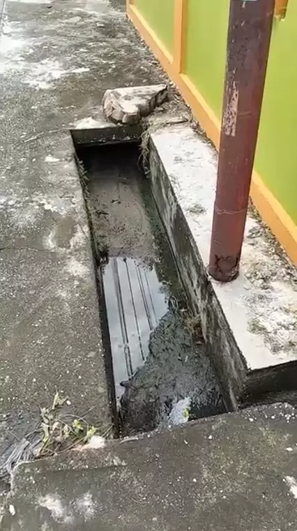 Sekarang bikin parit depan rumah bebas banjir © Instagram Sekarang bikin parit depan rumah bebas banjir © Instagram