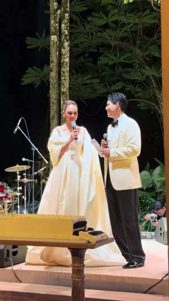 pesta resepsi kedua luna maya maxime bouttier © 2025 Instagram