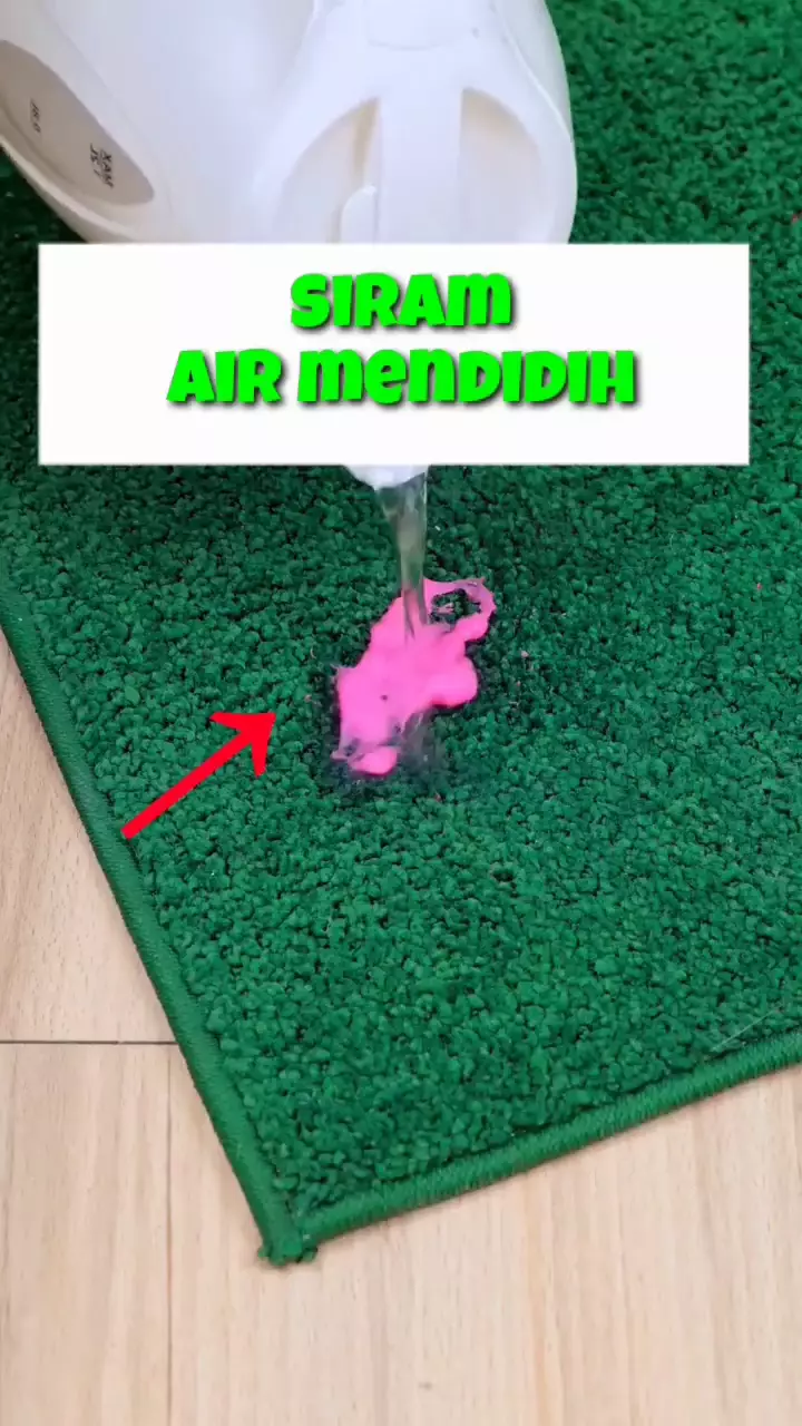 Trik membersihkan bekas permen karet di karpet, tanpa ke laundry sekarang auto nyaman dipakai lagi berbagai sumber