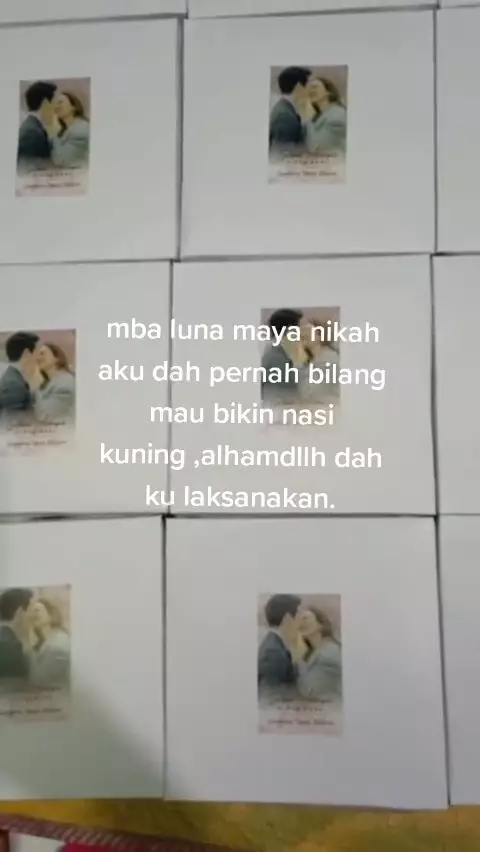 netizen syukuran nasi kuning luna maya menikah © 2025 TikTok