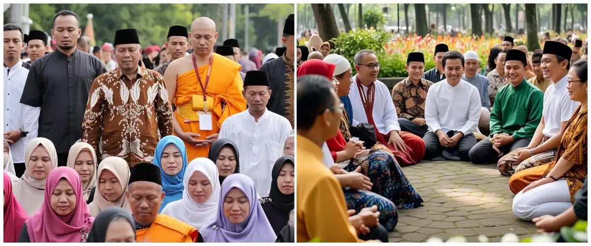 100 Kata-kata bijak toleransi beragama 2025, damai dalam perbedaan, indah dalam kebersamaan