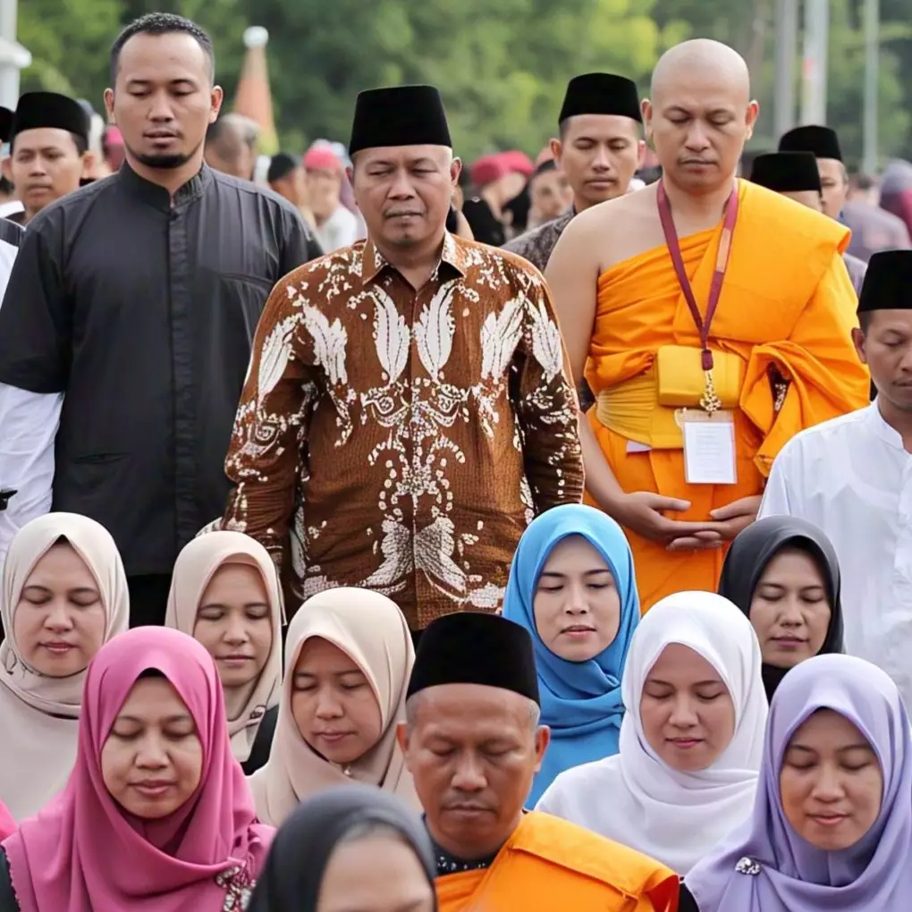 100 Kata-kata bijak toleransi beragama 2025, damai dalam perbedaan, indah dalam kebersamaan