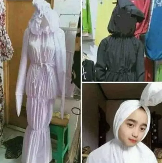 gaya pakaian nyeleneh © berbagai sumber