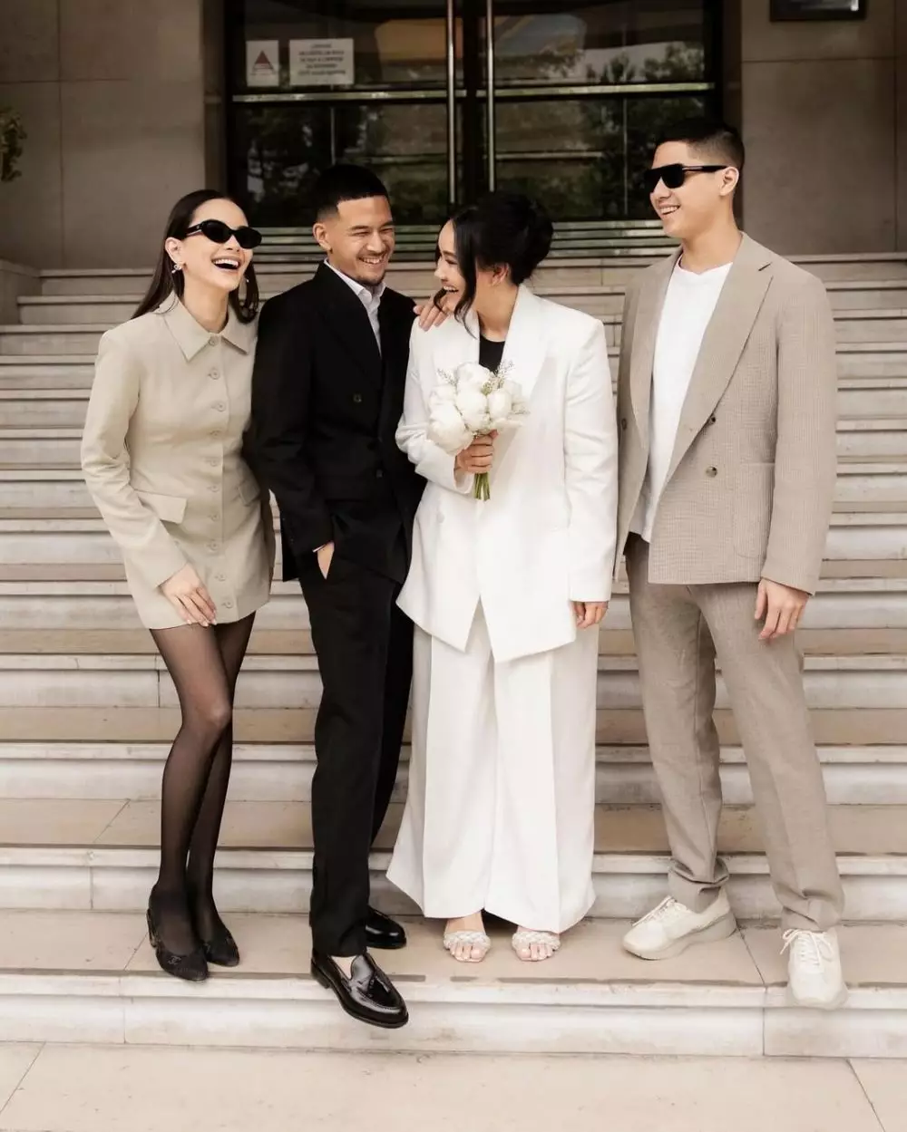 alyssa daguise kondangan di paris © 2025 brilio.net