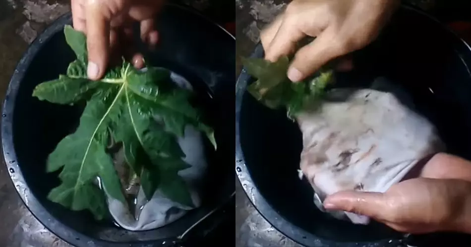 Cara bersihkan noda minyak dan saus di baju putih © Berbagai Sumber