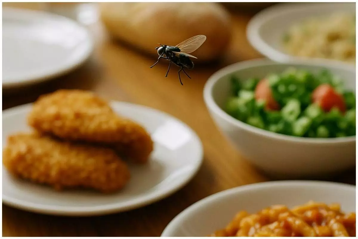 Cara praktis usir lalat dari makanan di meja makan, cukup pakai 1 bahan alami yang gampang dicari