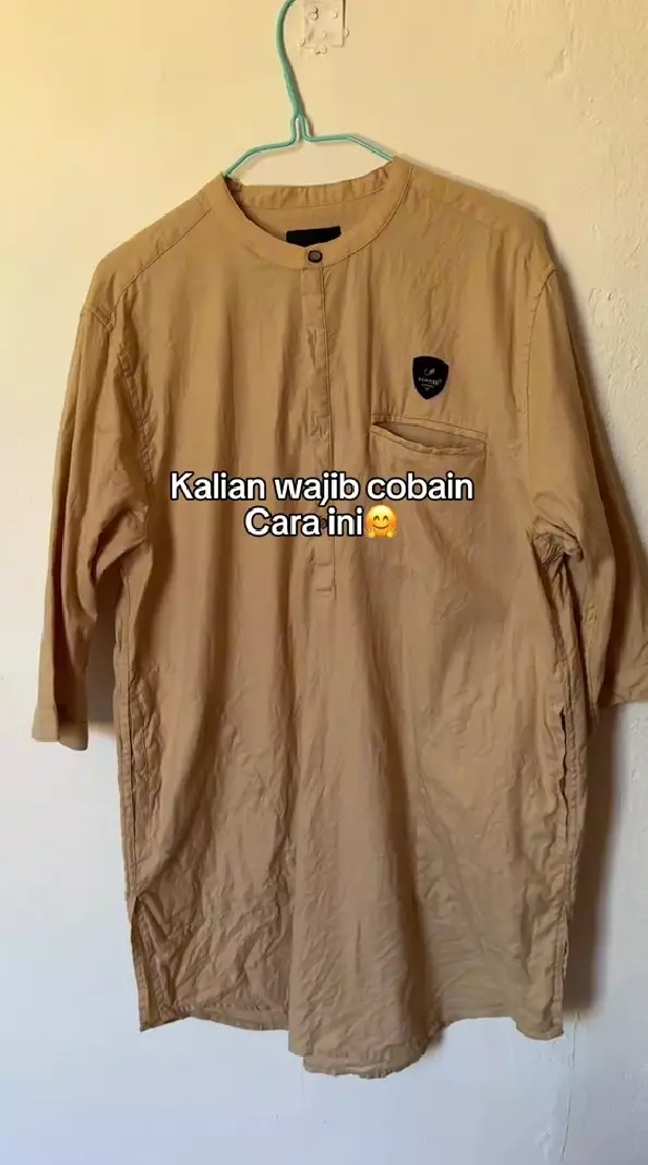 Baju kelunturan sekarang bisa bersih  © TikTok