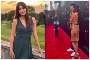 7 Potret Aurelie Moeremans perdana tampil di karpet merah Hollywood, disebut mirip Lisa Blackpink