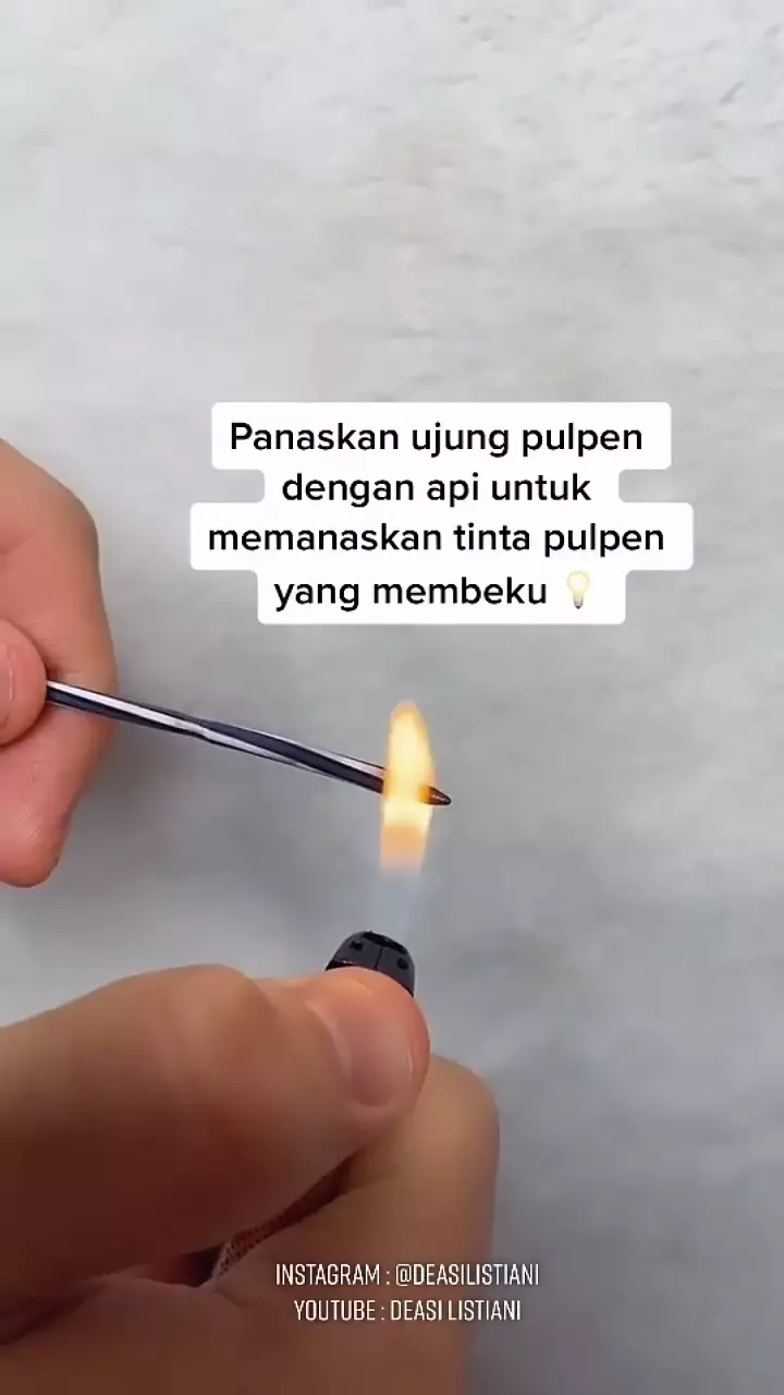 Trik tinta bolpoin macet kembali bisa dipakai lagi sekarang cuma pakai 1 alat sederhana berbagai sumber