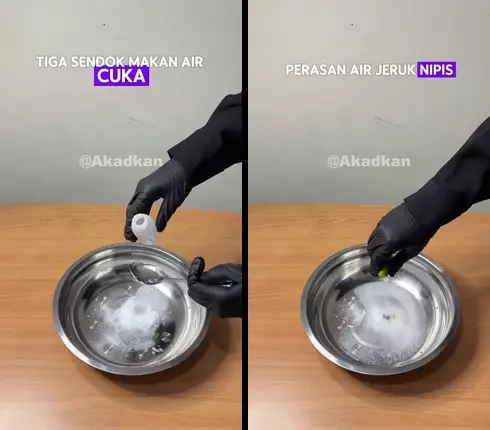 usir sarang laba-laba pakai 3 bahan dapur  © 2025 TikTok