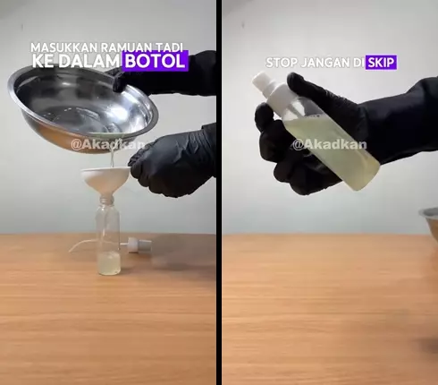 usir sarang laba-laba pakai 3 bahan dapur  © 2025 TikTok