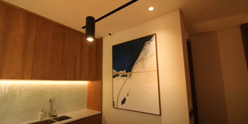 cara Citra Kirana menata dapur tanpa penuh perabotan © YouTube cara Citra Kirana menata dapur tanpa penuh perabotan © YouTube