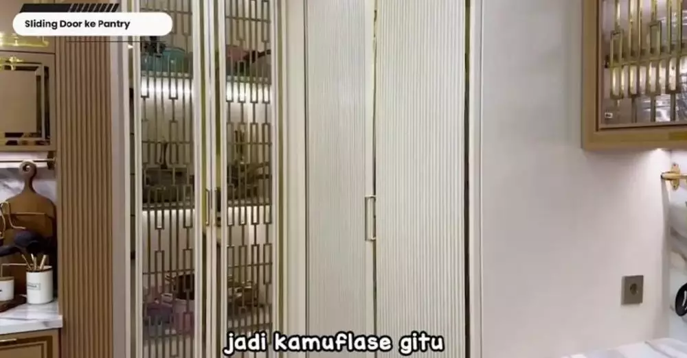 Cara Tasyi Athasyia menata dapur barunya © YouTube Cara Tasyi Athasyia menata dapur barunya © YouTube