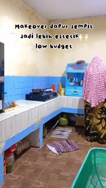 dapur kusam jadi mewah © TikTok dapur kusam jadi mewah © TikTok