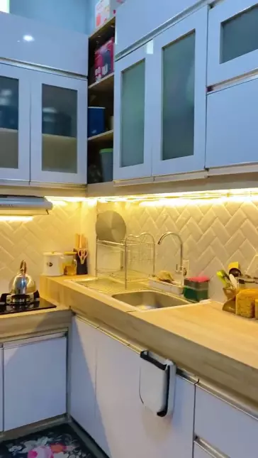 dapur kusam jadi mewah © TikTok dapur kusam jadi mewah © TikTok