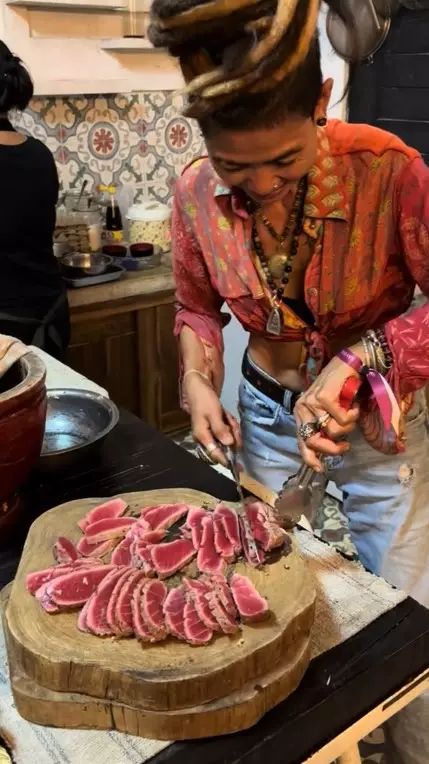 cara mertua Jennifer Coppen menata dapurnya © TikTok cara mertua Jennifer Coppen menata dapurnya © TikTok