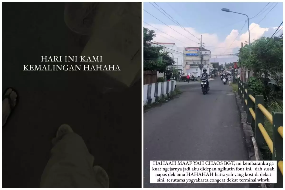 Bak detektif! Viral kisah wanita tak terima makanannya dicolong emak-emak, kejar pelaku sampai ketemu