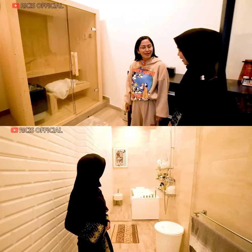 potret hunian farida nurhan dulu dan kini © berbagai sumber