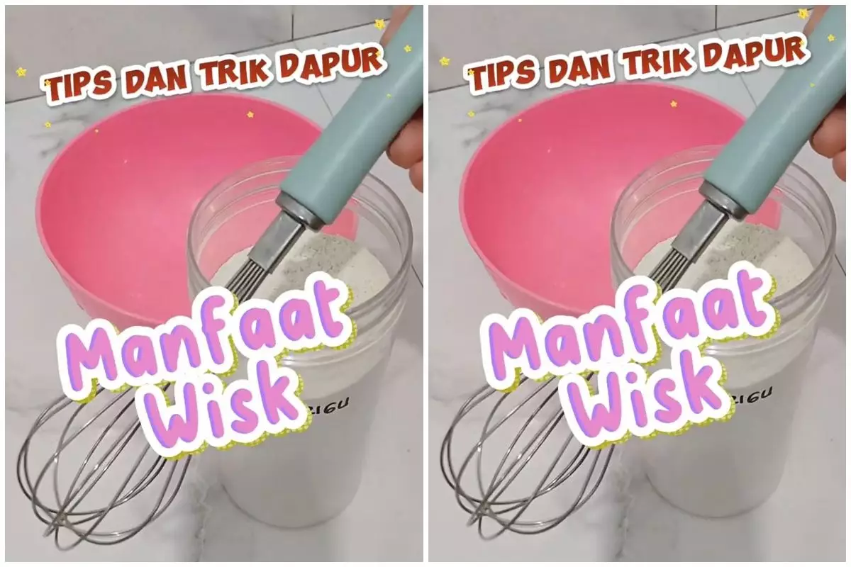 Tak cuma dipakai mengaduk, fungsi lain whisk ini sekarang bisa dicoba