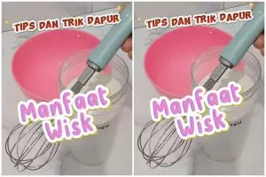 Tak cuma dipakai mengaduk, fungsi lain whisk ini sekarang bisa dicoba