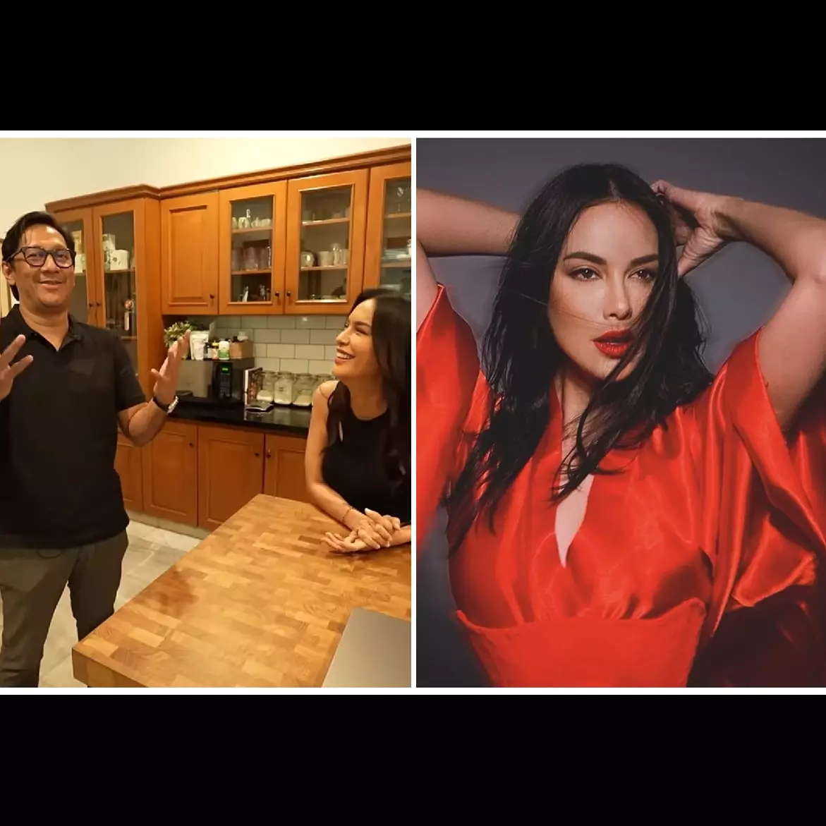 Pilih tinggal di kontrakan, intip 7 cara Sophia Latjuba menata dapur jadi mewah mirip bar