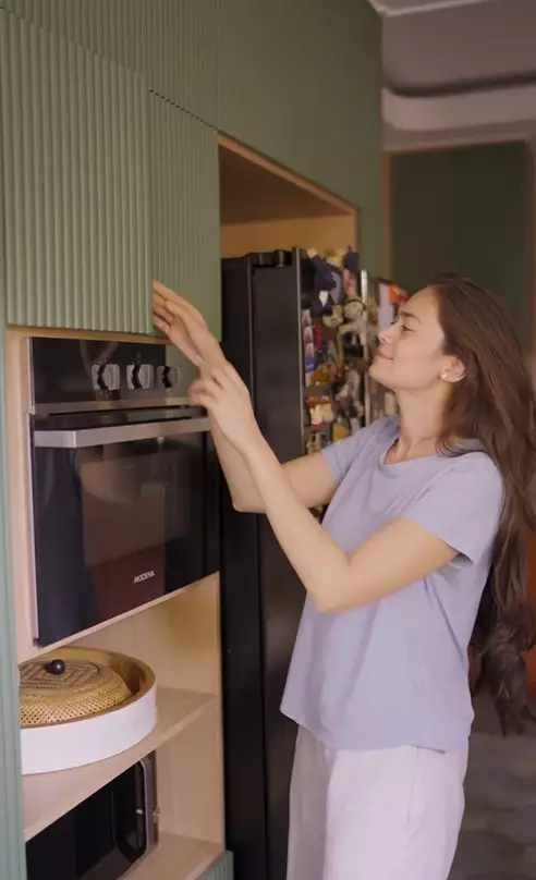 cara Ringgo Agus menata dapurnya tetap rapi © Instagram