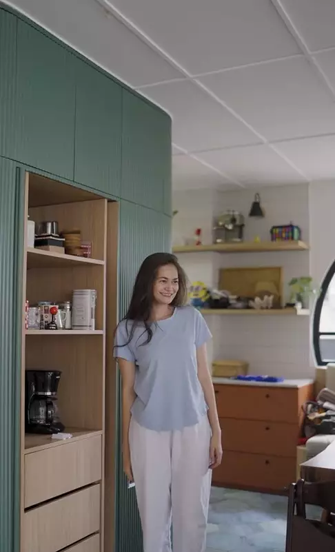 cara Ringgo Agus menata dapurnya tetap rapi © Instagram