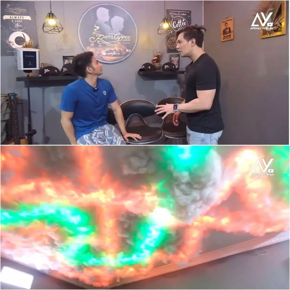 rumah rizki d'academy berdempetan  © YouTube