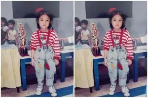 Sempat putuskan tak ingin menikah kini punya pacar bule, bocah imut ini besarnya manglingi