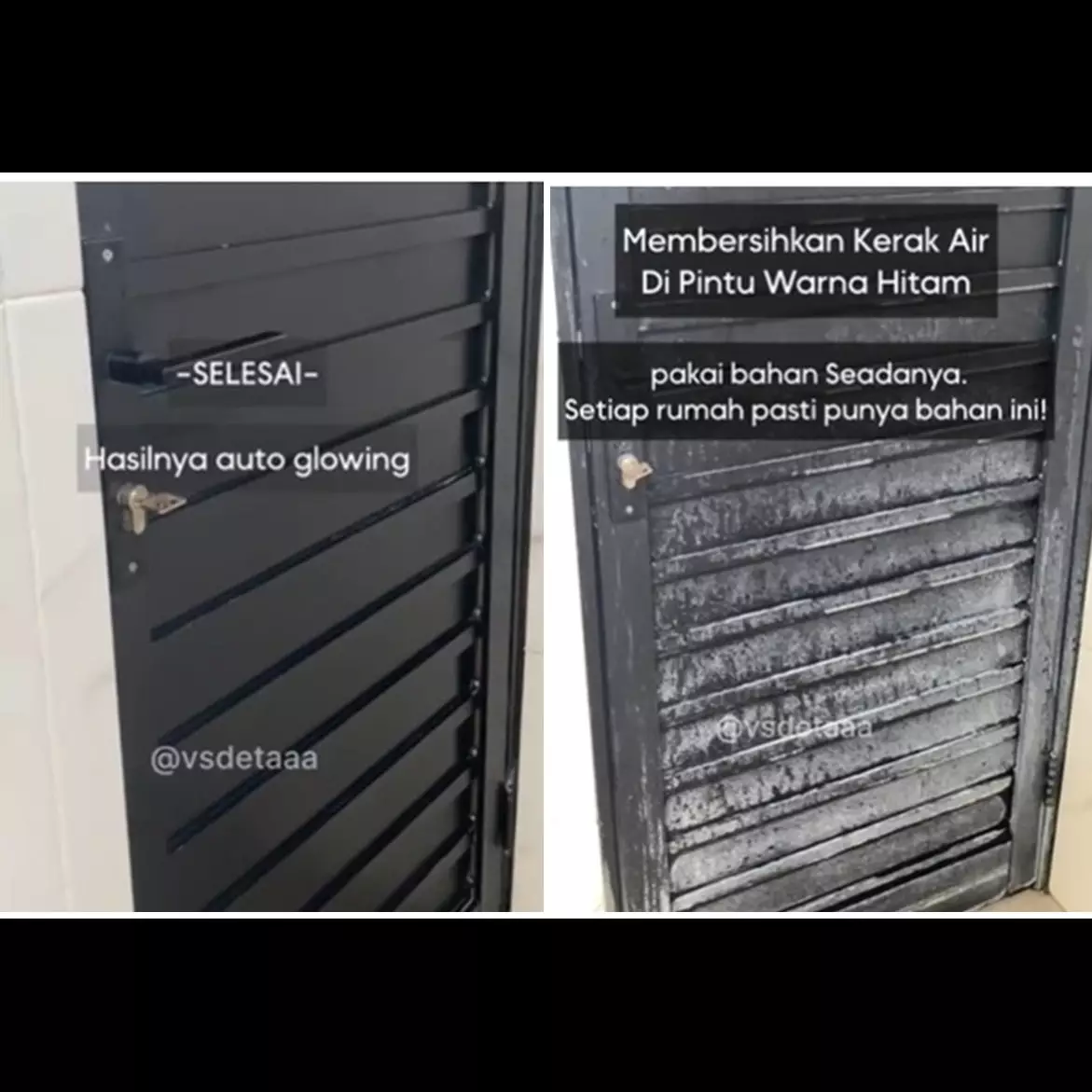 Tanpa disikat pembersih, trik bersihkan kerak pintu kamar mandi pakai 1 bahan dapur ini jitu