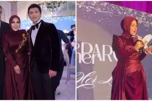 7 Potret Syahrini hadiri gala dinner acara 