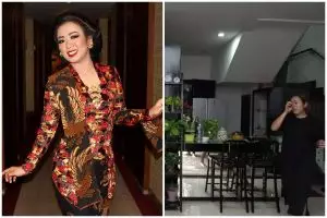 Desainnya sederhana, 5 cara Soimah menata dapurnya terlihat estetik dan asri pakai tanaman hias