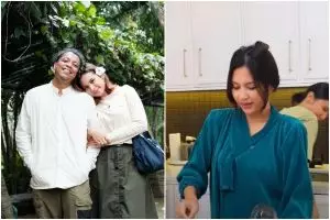 Gayanya minimalis tapi elegan, 7 cara Indah Permatasari menata dapur ini bikin terlihat mahal