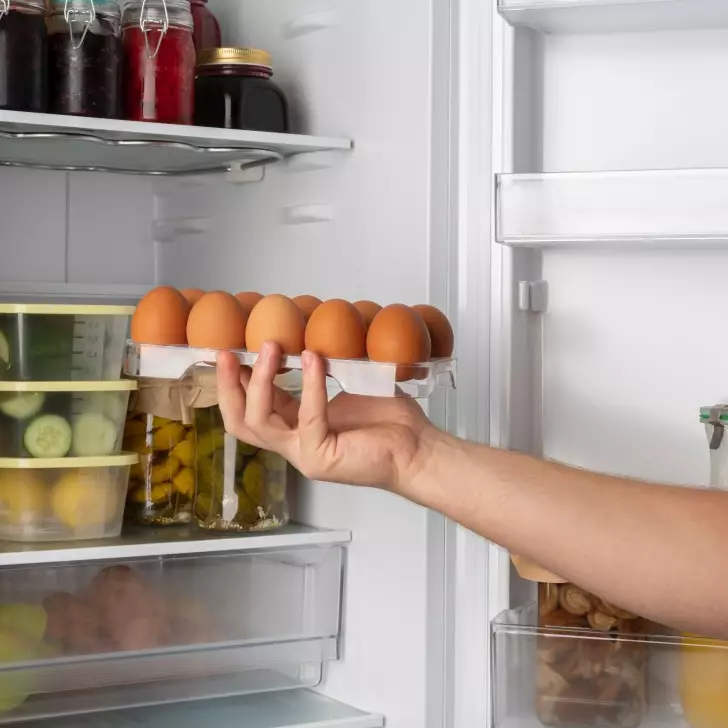 Jangan simpan di pintu kulkas! Ini dia tempat paling ideal menjaga telur tetap segar dan tidak amis