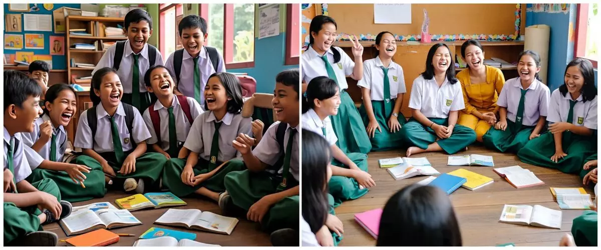Pantun anak sekolah terbaru 2025, lucu, edukatif, dan penuh makna