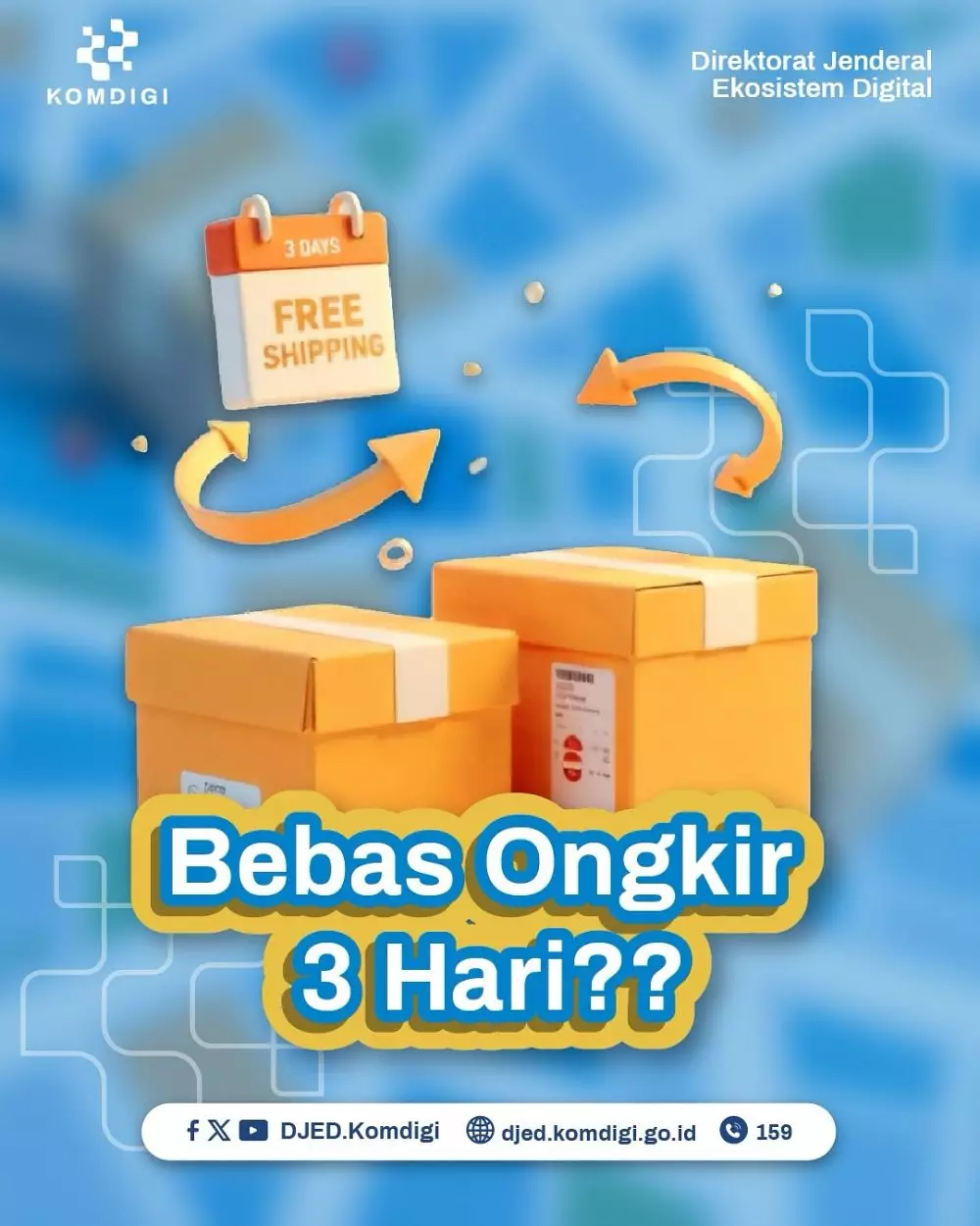 gratis ongkir 3 kali sebulan © Berbagai sumber gratis ongkir 3 kali sebulan © Berbagai sumber