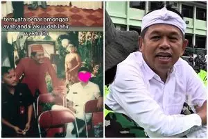 Punya foto jadul Dedi Mulyadi, wanita ini syok tahu fakta ayahnya sahabatan dengan gubernur Jabar