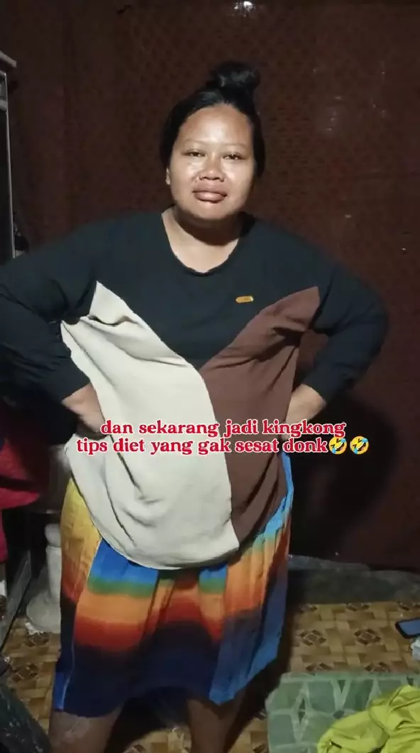 transformasi wanita 28 tahun tampak tua © TikTok