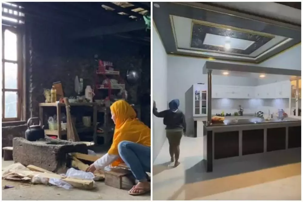 dulu kini dapur novi © Instagram