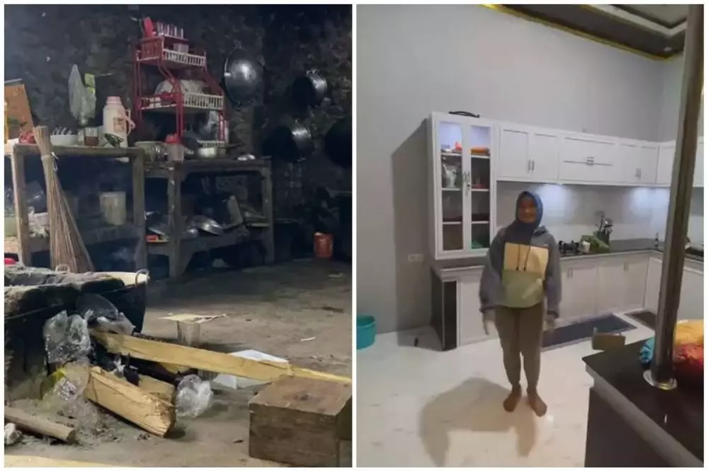 dulu kini dapur novi © Instagram