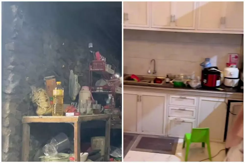 dulu kini dapur novi © Instagram