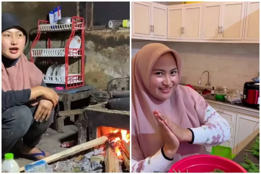 dulu kini dapur novi © Instagram