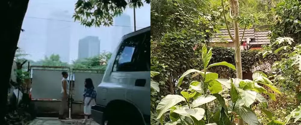 potret dulu dan kini rumah sherina di film © berbagai sumber