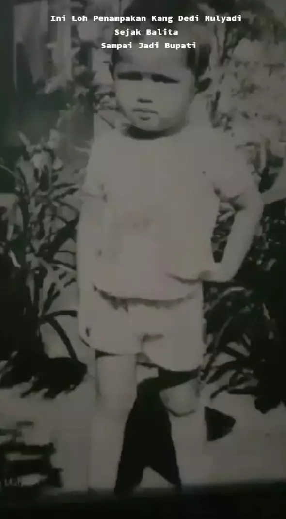 Potret Dedi Mulyadi saat masih muda © TikTok
