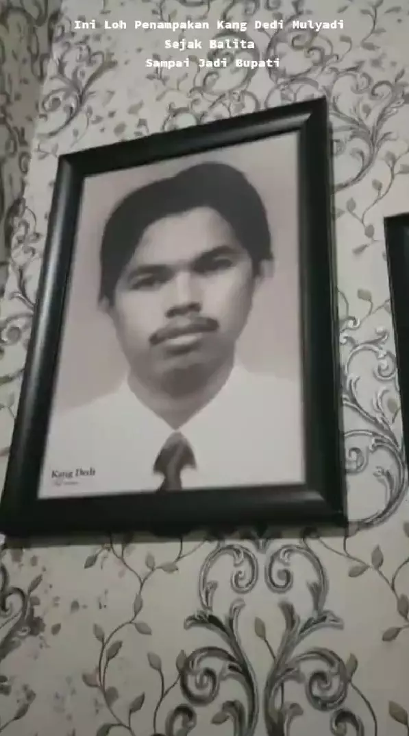 Potret Dedi Mulyadi saat masih muda © TikTok